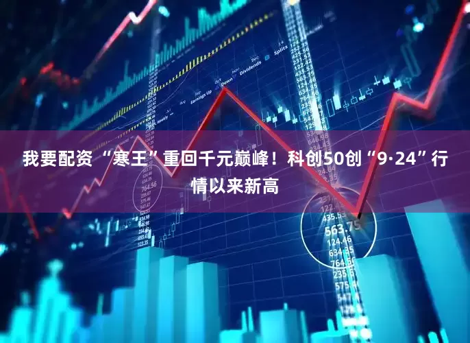 我要配资 “寒王”重回千元巅峰！科创50创“9·24”行情以来新高