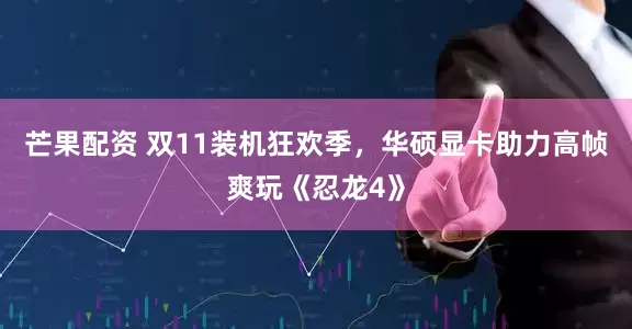 芒果配资 双11装机狂欢季，华硕显卡助力高帧爽玩《忍龙4》